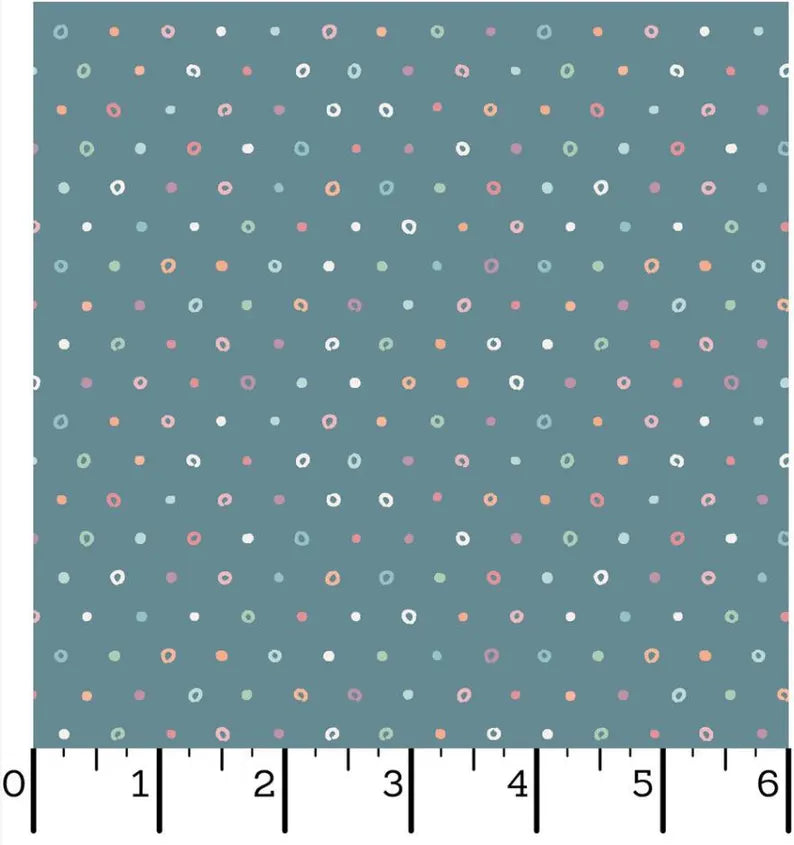 Maywood Studio - Wild Side - Tiny Dot - Teal