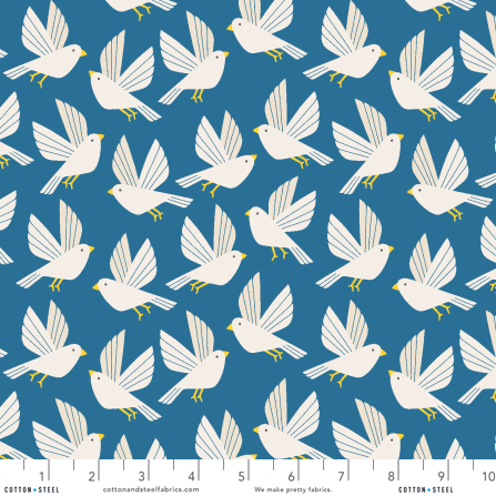 Wild & Free - Free As A Bird - Rocky Mountain Sky Fabric