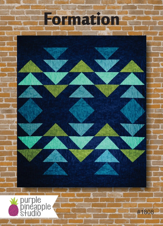 Purple Pineapple Studio - Quilt Pattern - Formation
