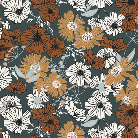 RJR - 5"X5" Precut Charm Pack - Flower Doodles