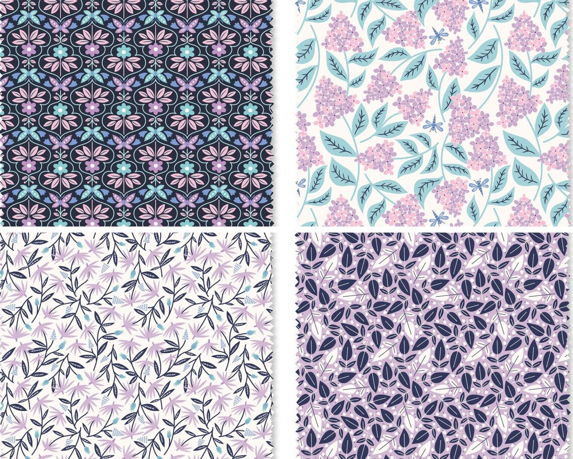 Cloud 9 - 5"x5" Precut Layer Cake - Felicity - Spring Harmony - Biggies