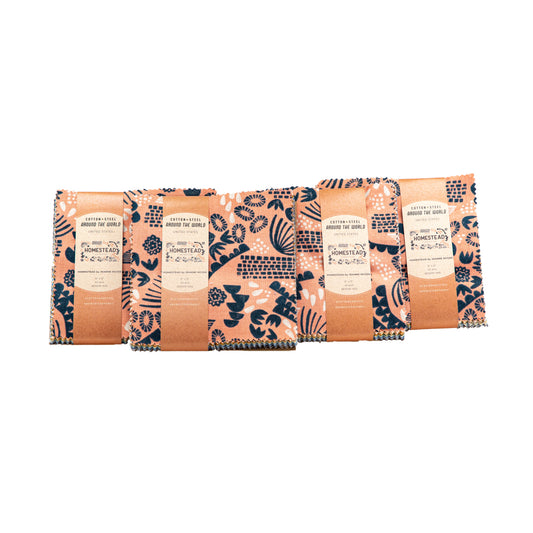 Cotton + Steel - 5"X5" Precut Charm Pack - Homestead - by Jeanne McGee