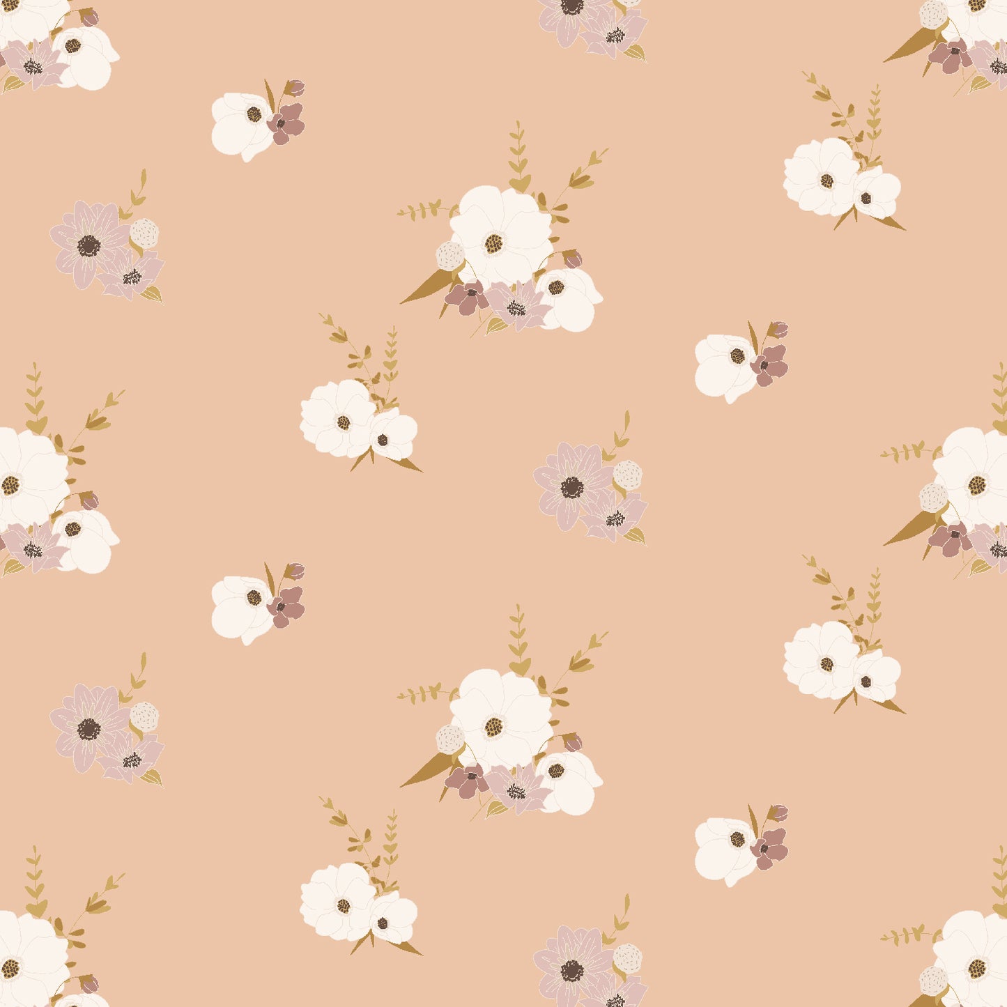 Cotton + Steel - 5"X5" Precut Charm Pack - Enchanted Blossoms