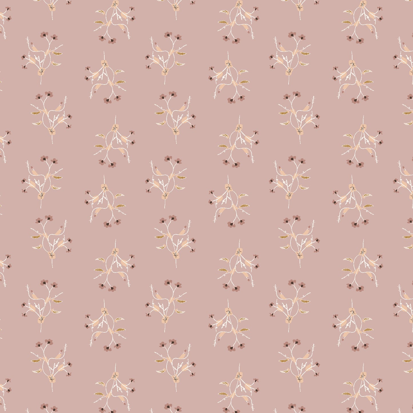 Cotton + Steel - 5"X5" Precut Charm Pack - Enchanted Blossoms