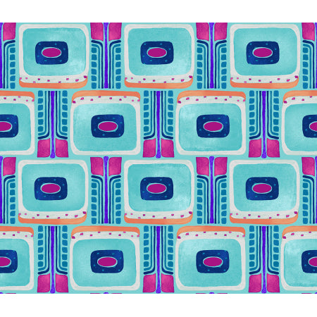 RJR - 10"X10" Precut Layer Cake - Floret Geometric - by Katalin Klecz