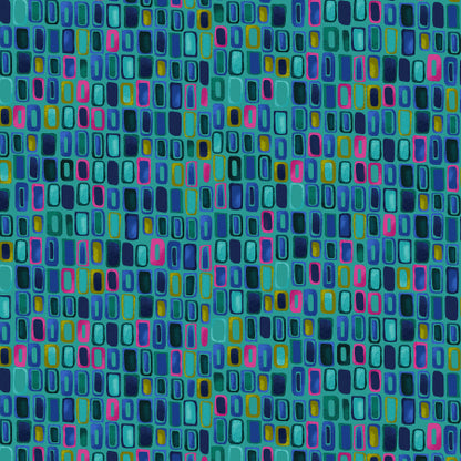 RJR - 10"X10" Precut Layer Cake - Floret Geometric - by Katalin Klecz