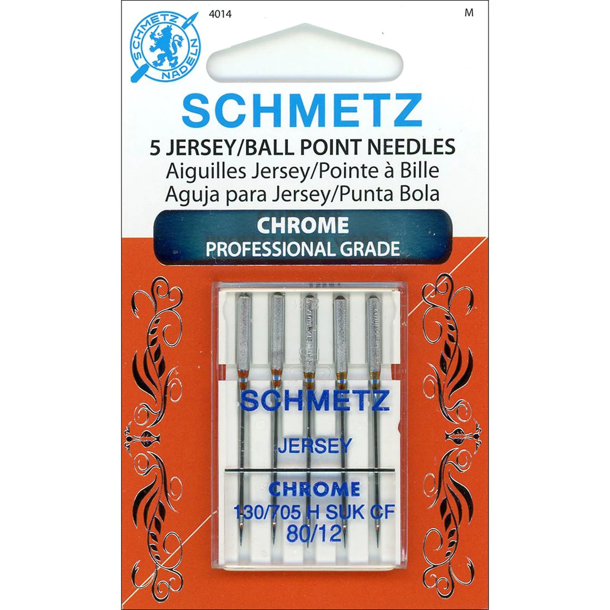 Schmetz - Jersey Ball Point Chrome Needles